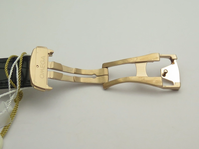 Portuguese IW371445 ZF 1:1 Best Edition SS White Dial Gold Markers On Brown Leather Strap A79350 V3