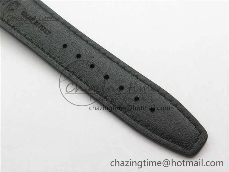 Portuguese IW371615 ZF 1:1 Best Edition SS Green Dial on Black Leather Strap A96355 V3