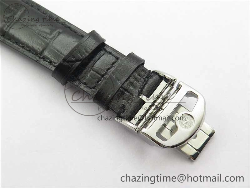 Portuguese IW371615 ZF 1:1 Best Edition SS Green Dial on Black Leather Strap A96355 V3