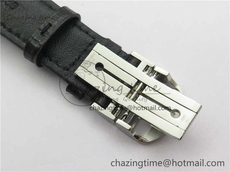 Portuguese IW371615 ZF 1:1 Best Edition SS Green Dial on Black Leather Strap A96355 V3