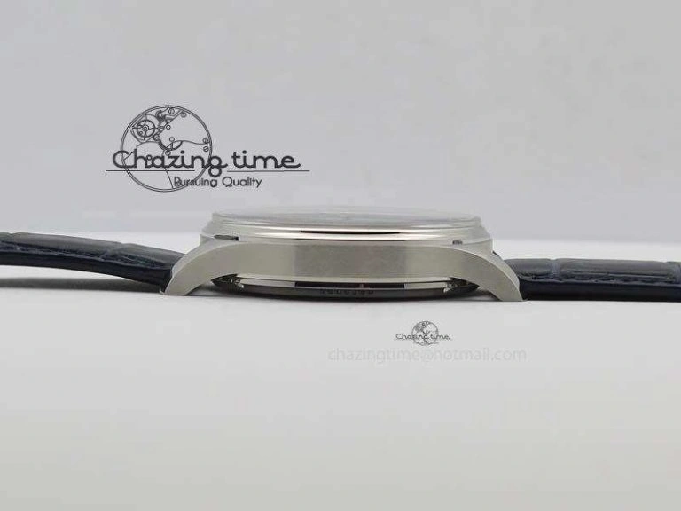 Portuguese IW5444 SS Blue Dial On Blue Leather Strap A6498