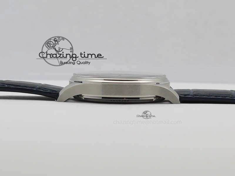 Portuguese IW5444 SS Blue Dial On Blue Leather Strap A6498