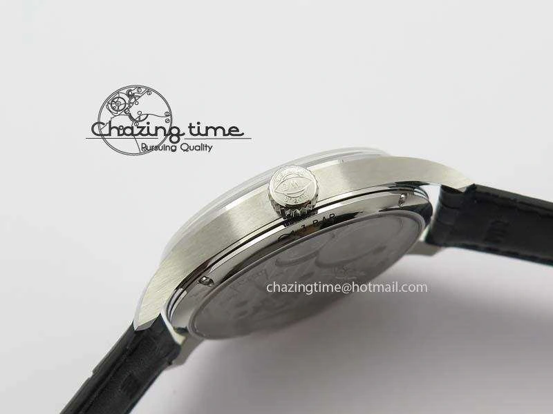 Portuguese IW544404 SS Gray Dial On Black Leather Strap A6498