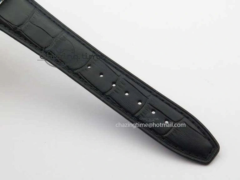 Portuguese IW544404 SS Gray Dial On Black Leather Strap A6498