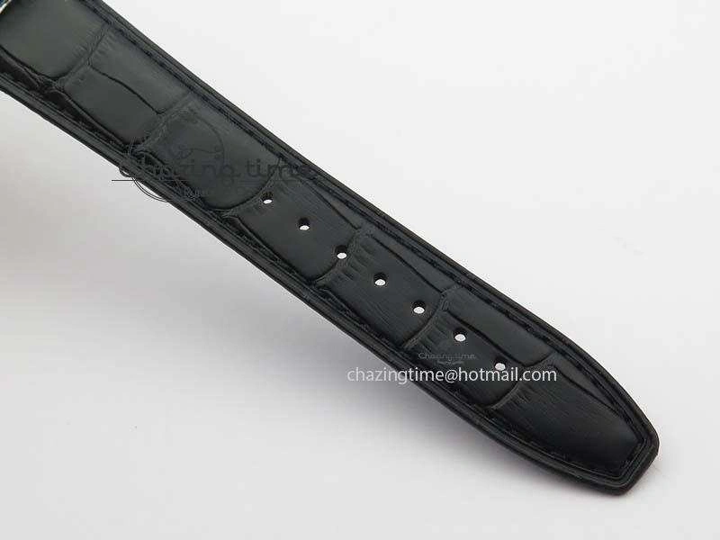 Portuguese IW544404 SS Gray Dial On Black Leather Strap A6498