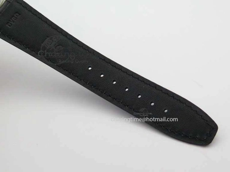 Portuguese IW544404 SS Gray Dial On Black Leather Strap A6498
