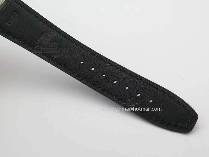 Portuguese IW544404 SS Gray Dial On Black Leather Strap A6498