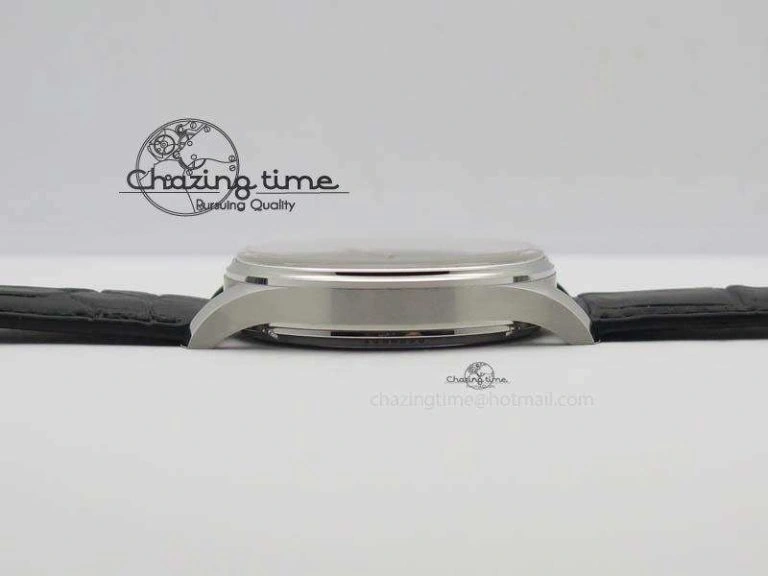 Portuguese IW544404 SS Gray Dial On Black Leather Strap A6498