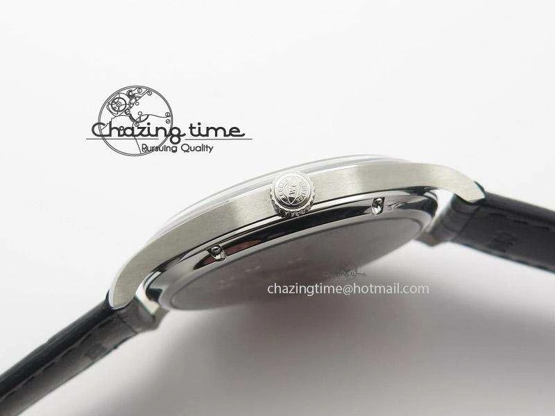 Portuguese IW545407 Black Dial ZF 1:1 Best Edition On Dark Blue Leather Strap