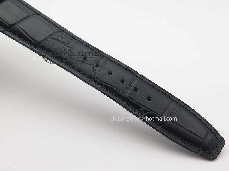 Portuguese Real PR IW500106 ZF 1:1 Best Edition Grey Dial On Black Leather Strap A52010 V3