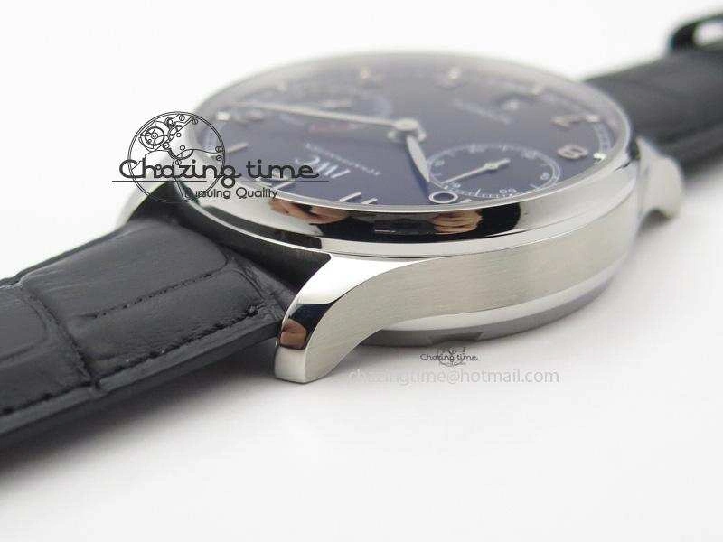 Portuguese Real PR IW500109 ZF 1:1 Best Edition Black Dial On Black Leather Strap A52010 V3