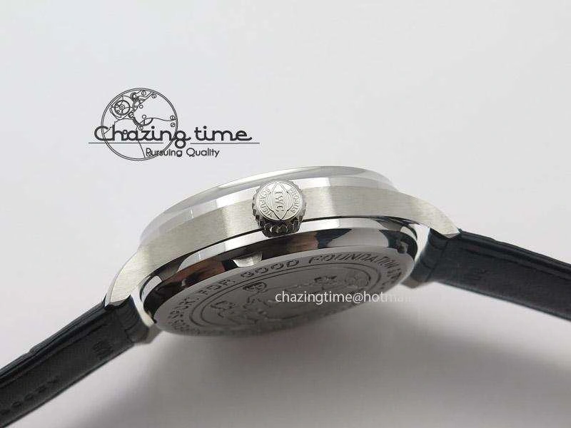 Portuguese Real PR IW500112 ZF 1:1 Laureus Edition On Black Leather Strap A52010