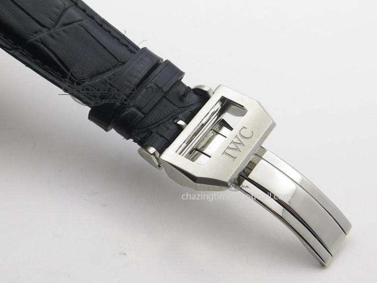 Portuguese Real PR IW500112 ZF 1:1 Laureus Edition On Black Leather Strap A52010