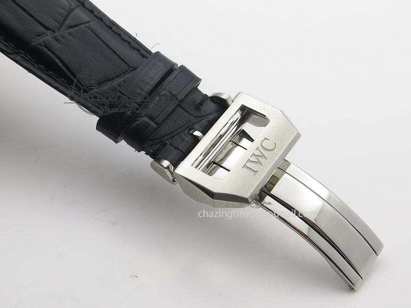 Portuguese Real PR IW500112 ZF 1:1 Laureus Edition On Black Leather Strap A52010