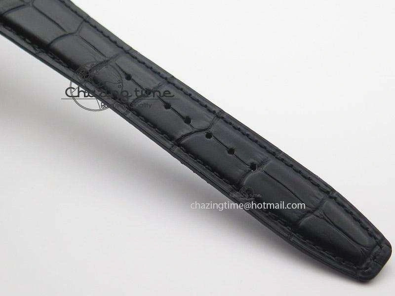 Portuguese Real PR IW500126 ZF 1:1 Best Edition Grey Red Dial On Black Leather Strap A52010 V2