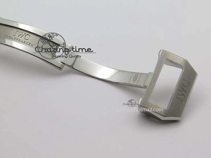 Portuguese Real PR IW500126 ZF 1:1 Best Edition Grey Red Dial On Black Leather Strap A52010 V2