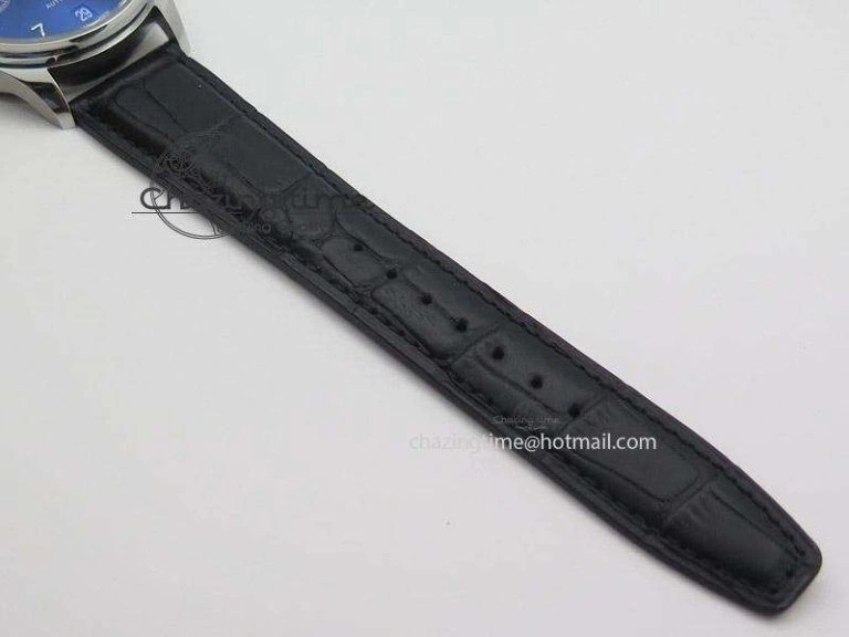 Portuguese Real PR IW500703 ZF 1:1 Best Edition On Black Leather Strap A52010