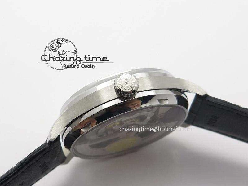 Portuguese Real PR IW500704 ZF 1:1 Best Edition On Black Leather Strap A52010