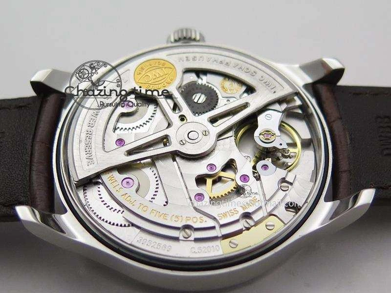 Portuguese Real PR IW500704 ZF 1:1 Best Edition On Brown Leather Strap A52010 V3