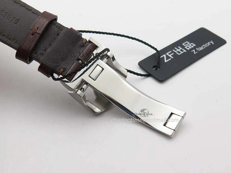Portuguese Real PR IW500704 ZF 1:1 Best Edition On Brown Leather Strap A52010 V3
