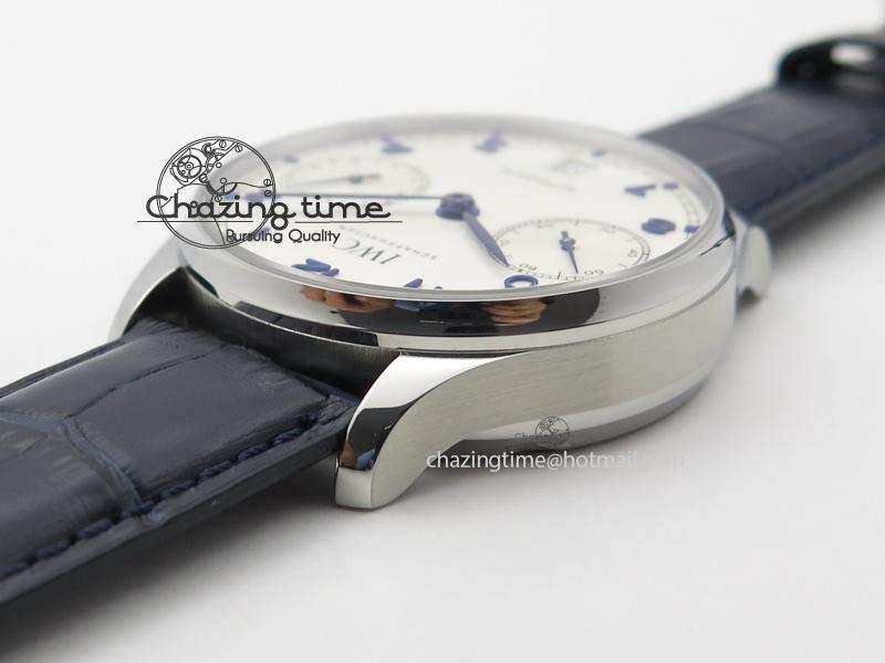 Portuguese Real PR IW500705 ZF 1:1 Best Edition On Blue Leather Strap A52010 V3