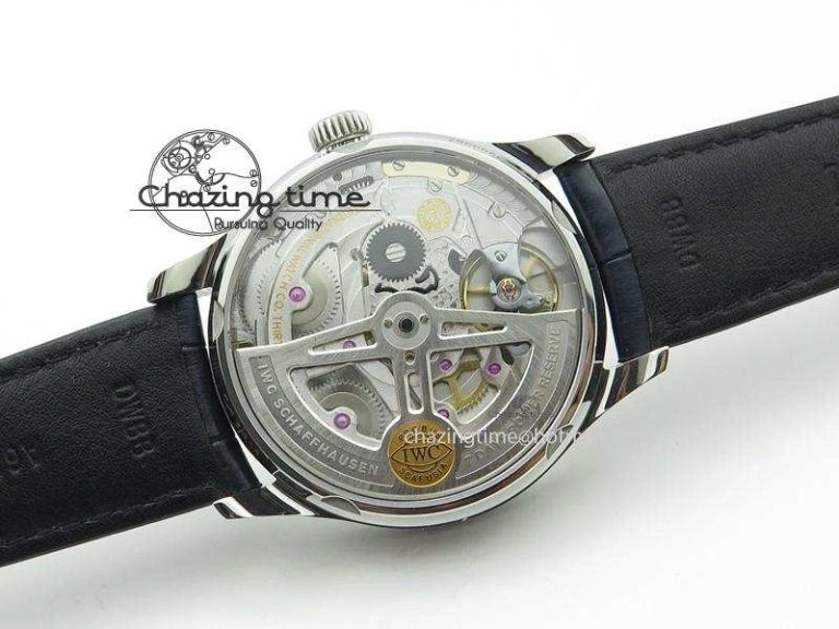 Portuguese Real PR IW500705 ZF 1:1 Best Edition On Blue Leather Strap A52010 V3