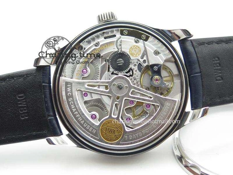 Portuguese Real PR IW500705 ZF 1:1 Best Edition On Blue Leather Strap A52010 V3