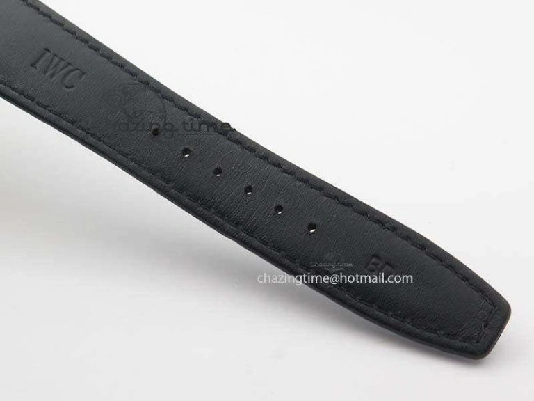 Portuguese Real PR IW500708 ZF 1:1 Best Edition Green Dial On Black Leather Strap A52010 V4