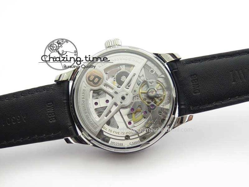 Portuguese Real PR IW500708 ZF 1:1 Best Edition Green Dial On Black Leather Strap A52010 V4