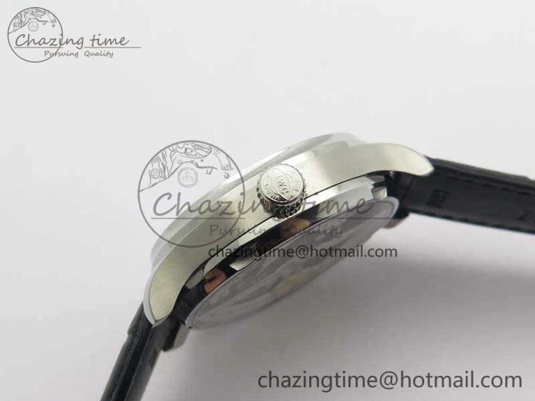 Portuguese Real PR IW500710 ZF 1:1 Best Edition Blue Dial On Black Leather Strap A52010 V4