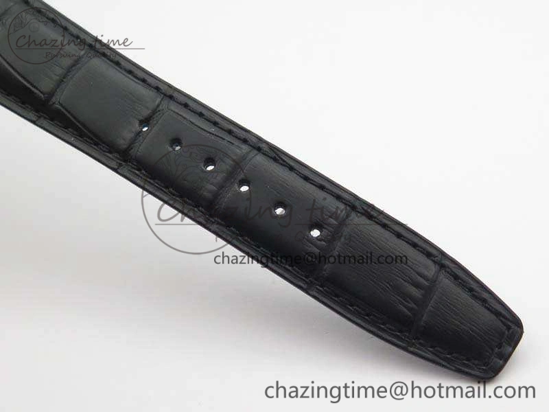 Portuguese Real PR IW500710 ZF 1:1 Best Edition Blue Dial On Black Leather Strap A52010 V4