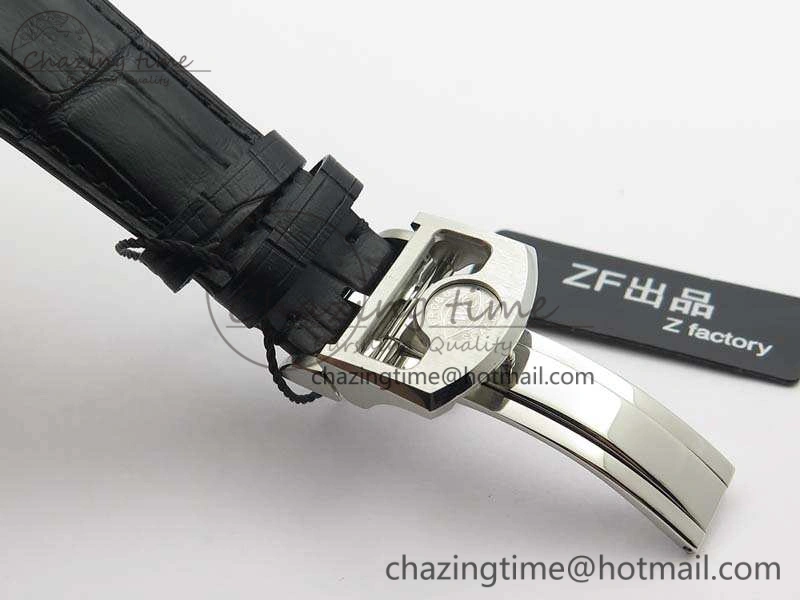 Portuguese Real PR IW500710 ZF 1:1 Best Edition Blue Dial On Black Leather Strap A52010 V4
