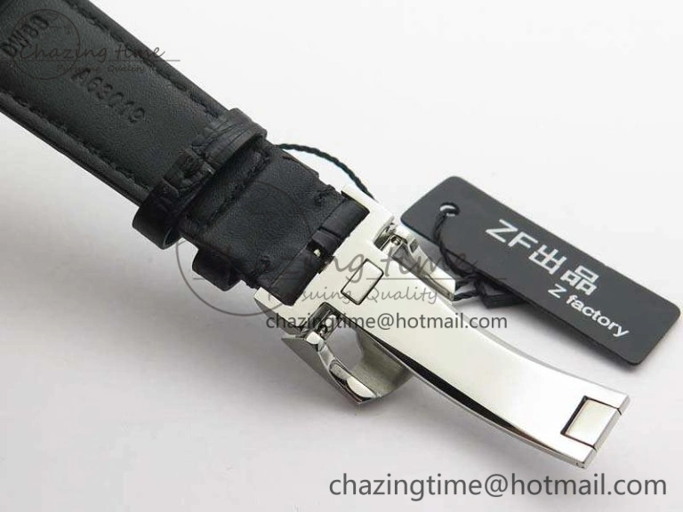 Portuguese Real PR IW500710 ZF 1:1 Best Edition Blue Dial On Black Leather Strap A52010 V4