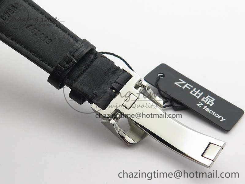 Portuguese Real PR IW500710 ZF 1:1 Best Edition Blue Dial On Black Leather Strap A52010 V4