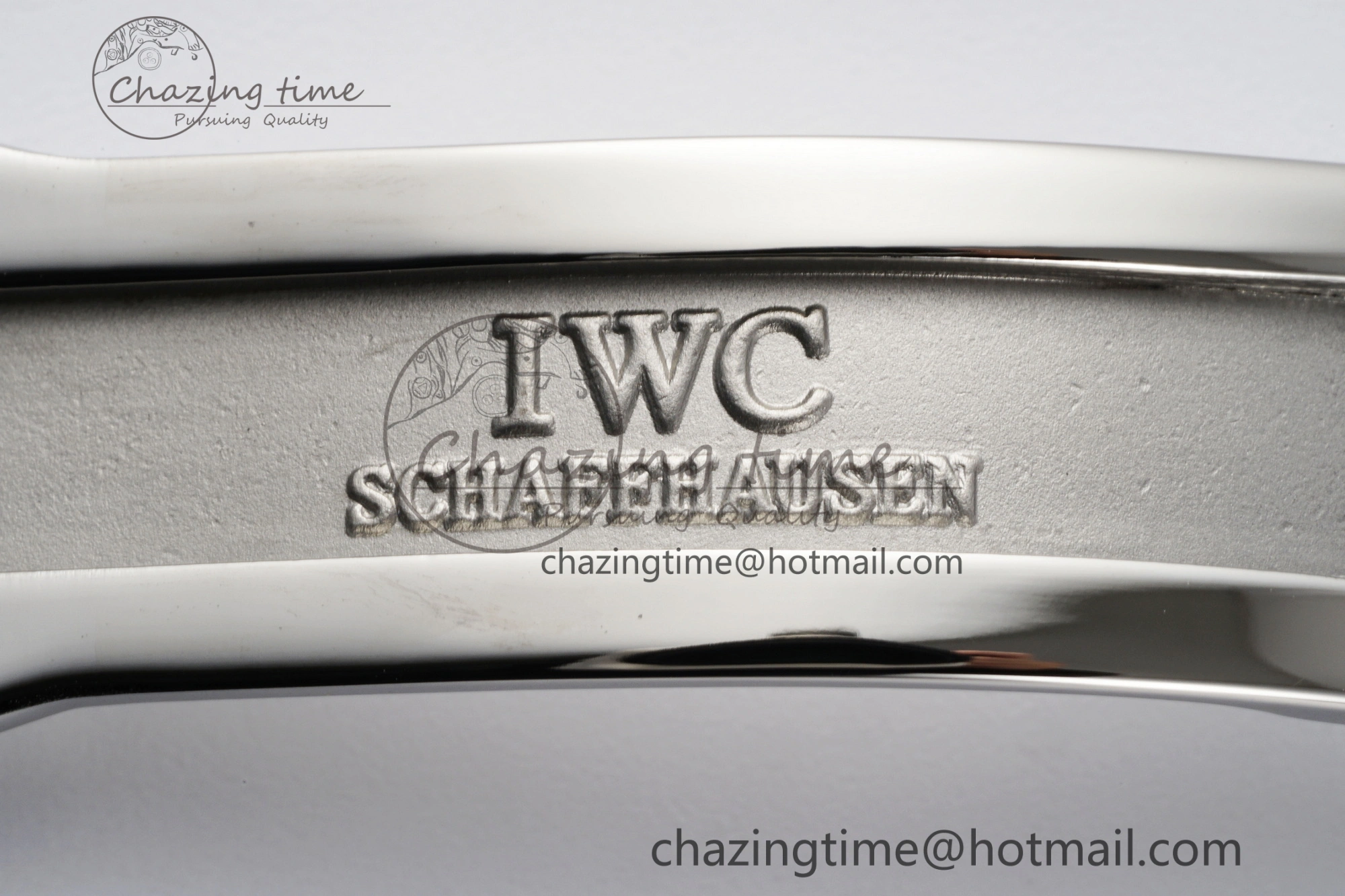 Portuguese Real PR IW500715 SS AZF 1:1 Best Edition White Blue Dial on Blue Leather Strap A52010