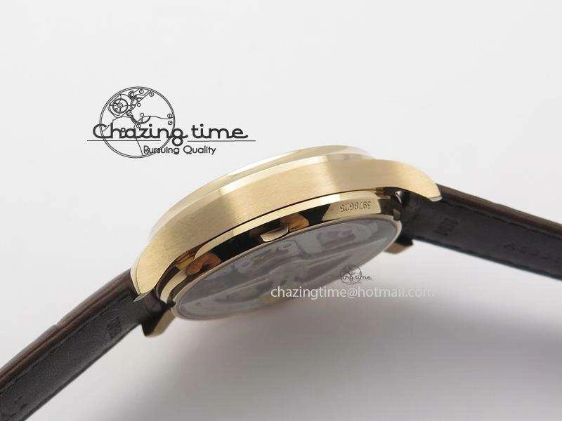 Portuguese Real PR RG IW500701 ZF 1:1 Best Edition On Brown Leather Strap A52010 V3