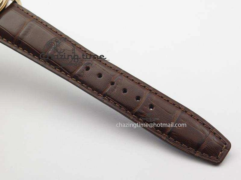 Portuguese Real PR RG IW500701 ZF 1:1 Best Edition On Brown Leather Strap A52010 V3