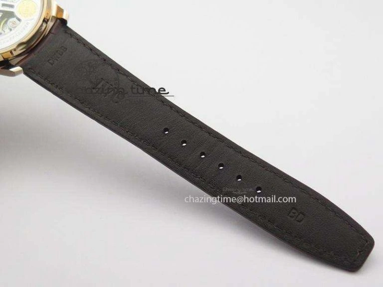 Portuguese Real PR RG IW500701 ZF 1:1 Best Edition On Brown Leather Strap A52010 V3