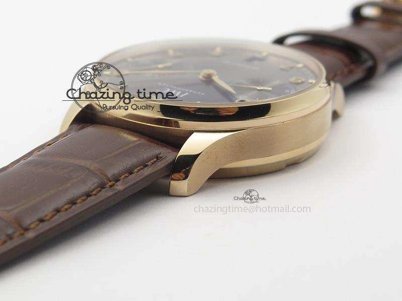 Portuguese Real PR RG IW500702 ZF 1:1 Best Edition On Brown Leather Strap A52010 V3