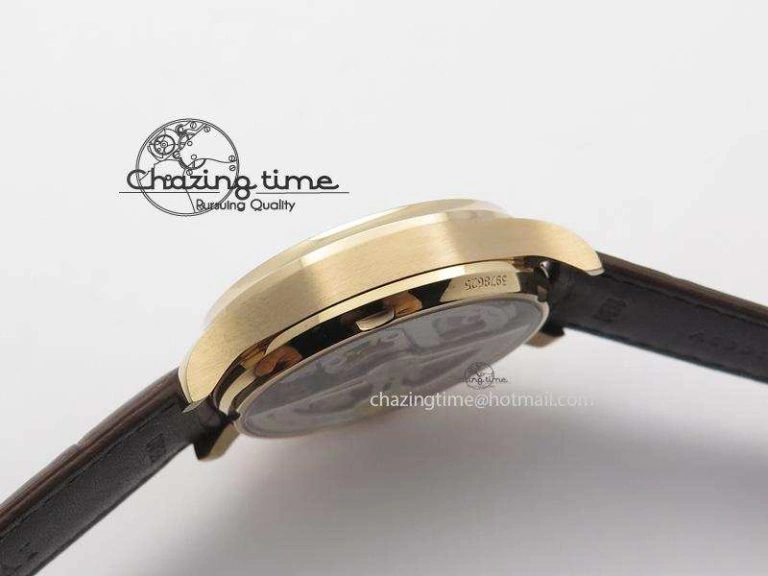 Portuguese Real PR RG IW500702 ZF 1:1 Best Edition On Brown Leather Strap A52010 V3