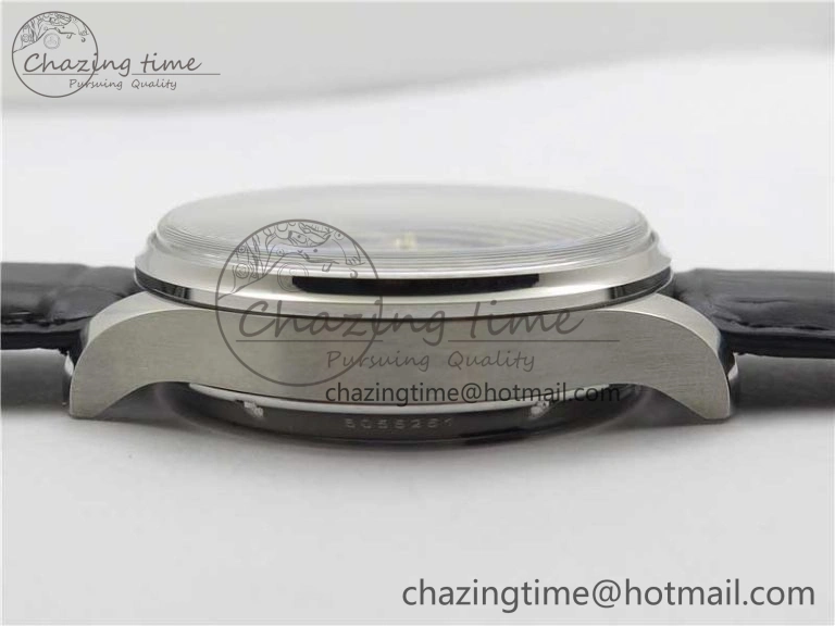 Portuguese Real PR Real Annual Calendar IW503510 ZF 1:1 Best Edition Green Dial on Black Leather Strap A52850