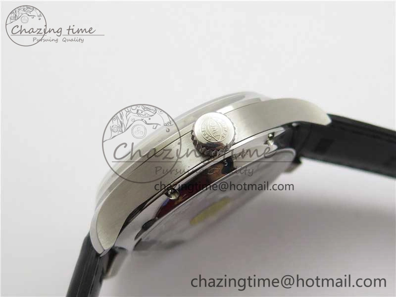 Portuguese Real PR Real Annual Calendar IW503510 ZF 1:1 Best Edition Green Dial on Black Leather Strap A52850