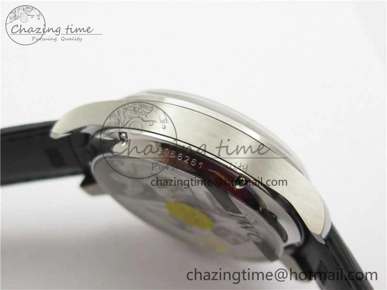 Portuguese Real PR Real Annual Calendar IW503510 ZF 1:1 Best Edition Green Dial on Black Leather Strap A52850