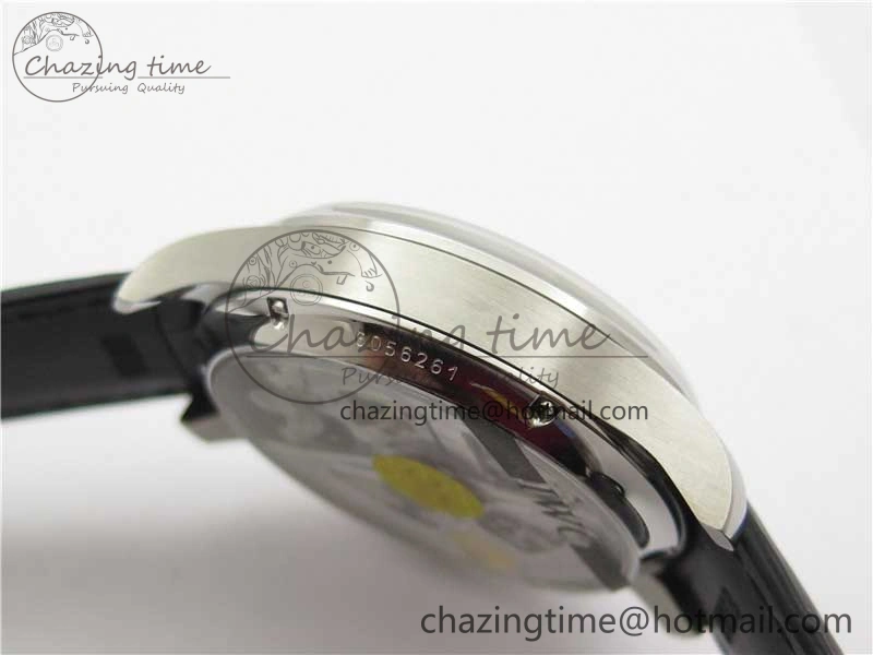 Portuguese Real PR Real Annual Calendar IW503510 ZF 1:1 Best Edition Green Dial on Black Leather Strap A52850