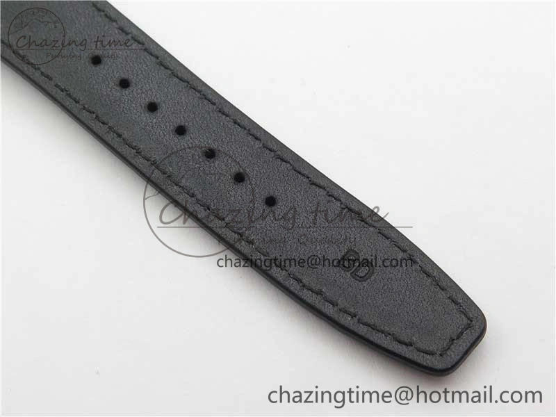 Portuguese Real PR Real Annual Calendar IW503510 ZF 1:1 Best Edition Green Dial on Black Leather Strap A52850