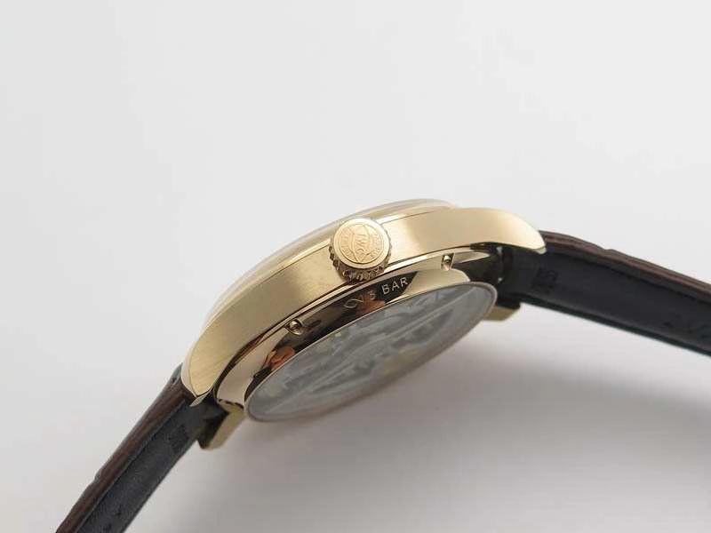 Portuguese Real PR Real Annual Calendar RG IW503504 YLF 1:1 Best Edition White Dial On Leather Strap A52850