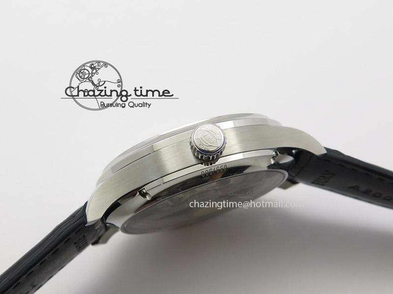Portuguese Tourbillon Mystere SS TF Best Edition White Dial on Black Croc Leather Strap