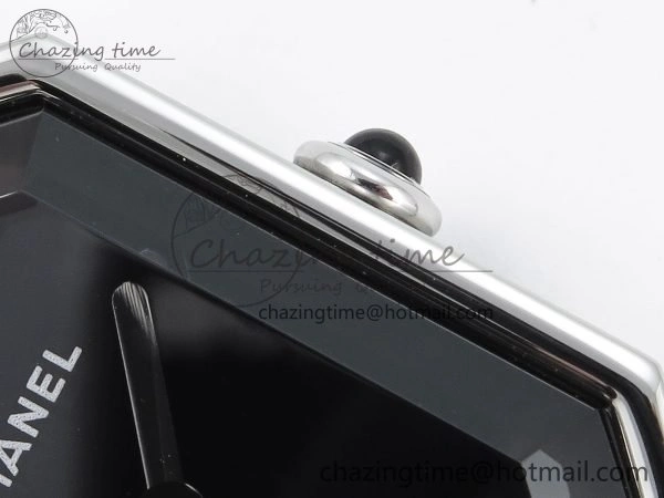Ppremière Iconic Chain Watch SS BVF 1:1 Best Edition Black Dial on Chain Bracelet RONDA Quartz
