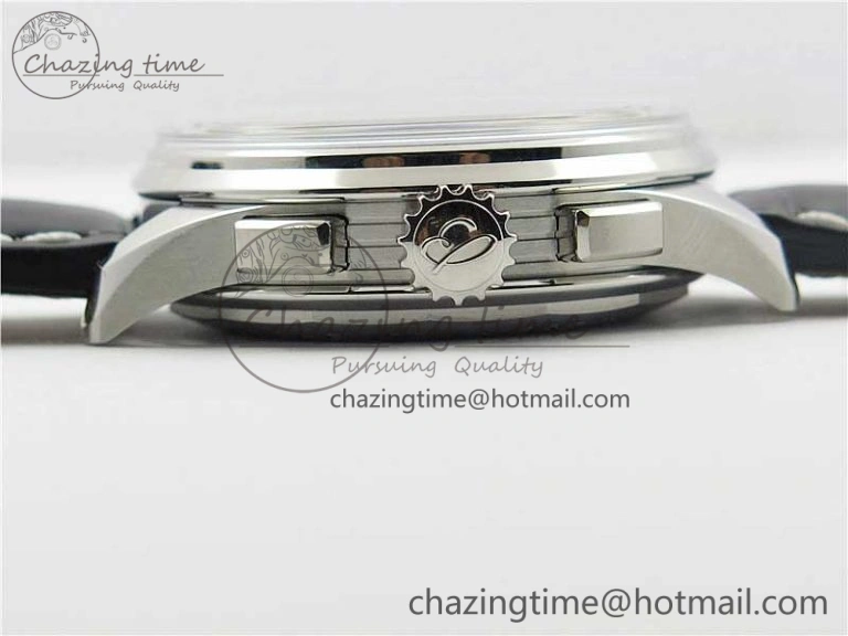 Premier B01 Chrono SS 42mm GF 1:1 Best Edition Green Dial on Green Leather Strap A7750