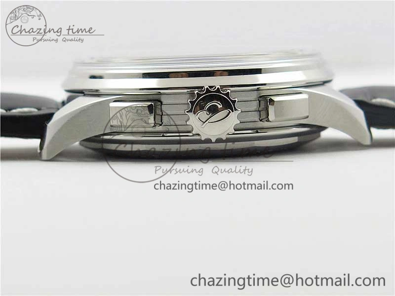 Premier B01 Chrono SS 42mm GF 1:1 Best Edition Green Dial on Green Leather Strap A7750